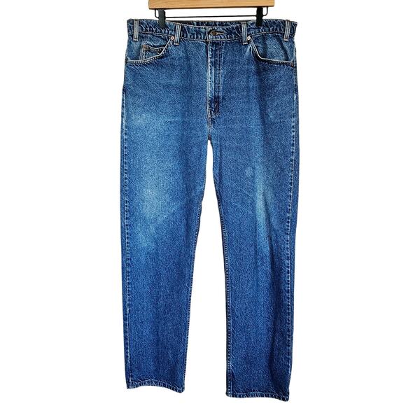 Levi's 505 Jeans Vintage 90s Orange Tab Men's Size 40 x 32 Casual Grunge Weekend - Picture 1 of 11